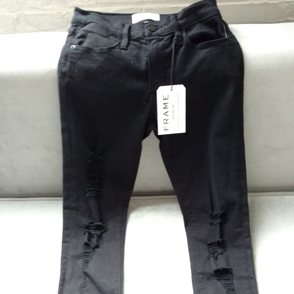Frame Le High Skinny